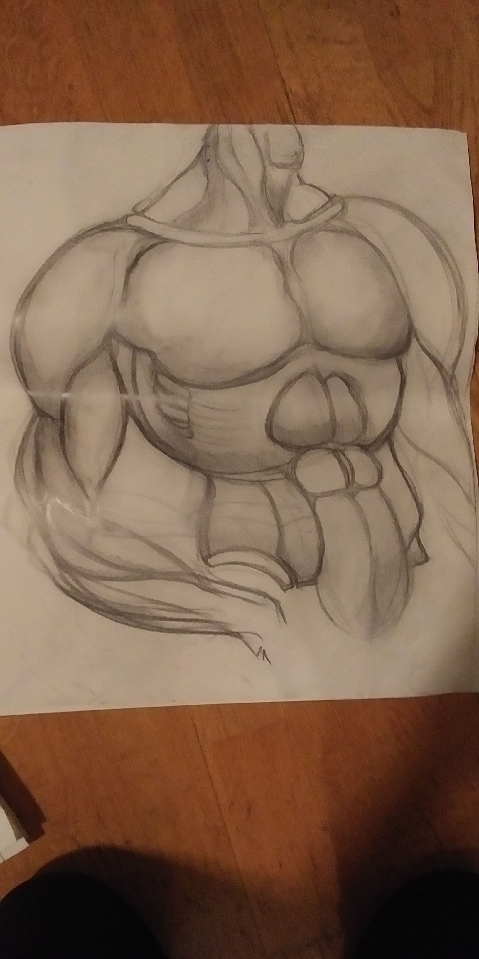 Figure drawing study 1