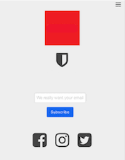 Startup Footer